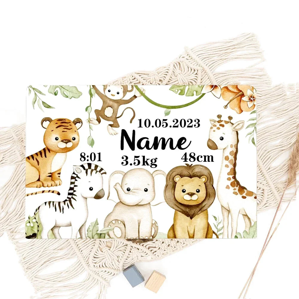 Personalisierte Schachtel aus Holz