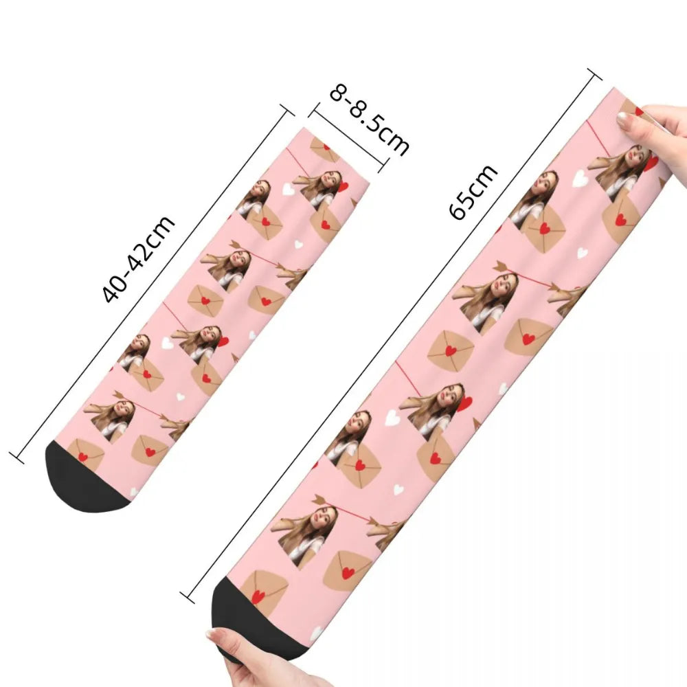 Personalisierte Socken Gesicht