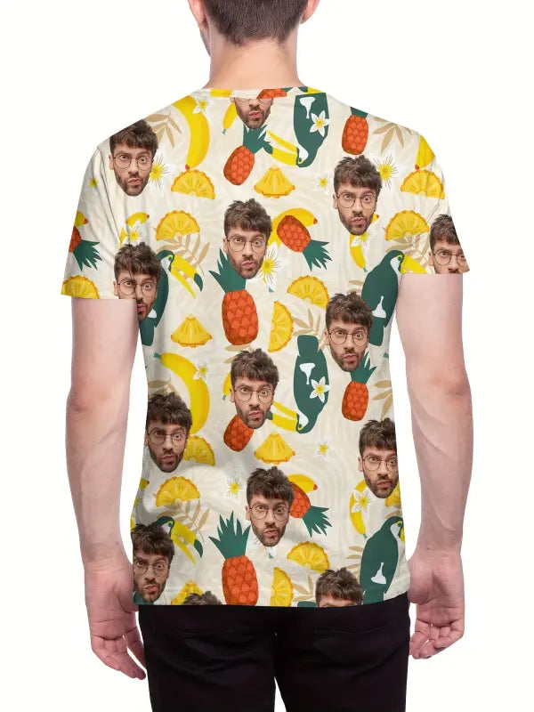 Personalisierte T-Shirt mit Gesicht