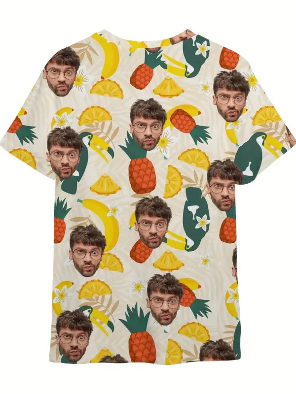 Personalisierte T-Shirt mit Gesicht