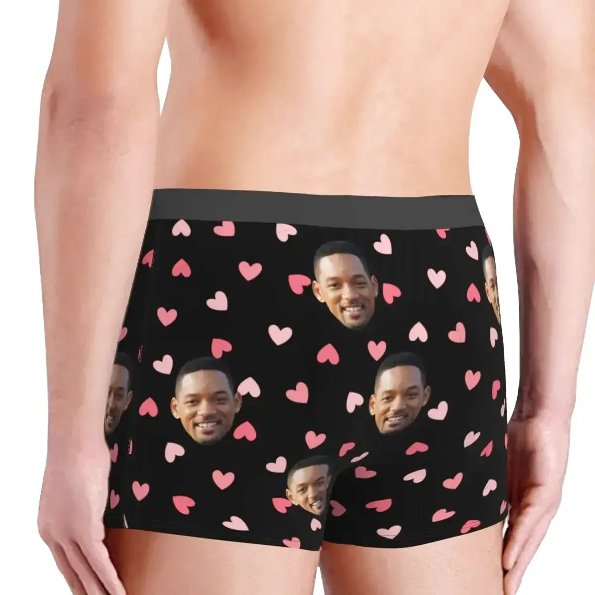Personalisierte Unterhose Caleçon Saint Valentin