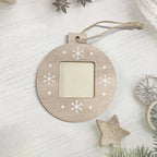 Personalisierte Weihnachtskugel mit Foto