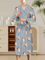 Personalisierter Bademantel für Männer