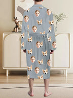 Personalisierter Bademantel für Männer