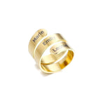 Personalisierter Ring 3 namens