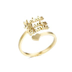 Personalisierter Ring 3 namens