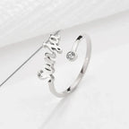 Personalisierter Ring für Frauen