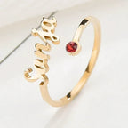 Personalisierter Ring für Frauen