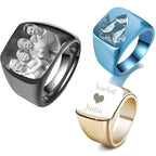 Personalisierter Ring für Männer