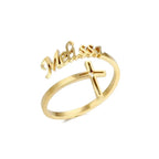 Personalisierter Ring Name