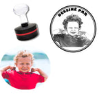 Personalisierter Stempel Name + Foto