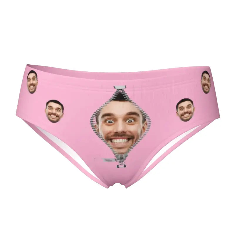 Personalisierter Tanga Mit Bildern von Männern