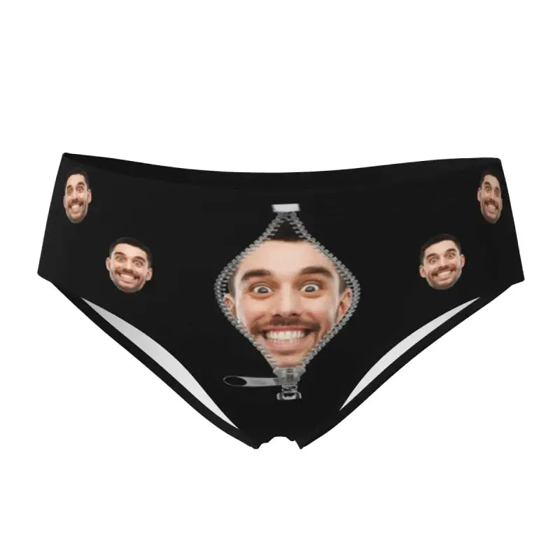 Personalisierter Tanga Mit Bildern von Männern