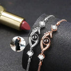 Personalisiertes Armband für Damen Auge
