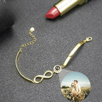 Personalisiertes Armband für Damen Ewigkeit