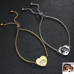 Personalisiertes Armband für Damen Foto-Gravur