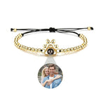 Personalisiertes Armband für Damen Foto-Hund