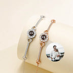 Personalisiertes Armband für Damen Foto Innenseite