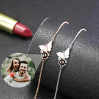 Personalisiertes Armband für Damen Fotoprojektion