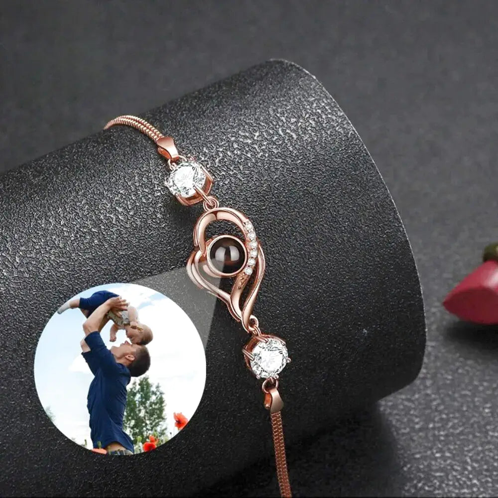 Personalisiertes Armband für Damen Fotovergrößerung