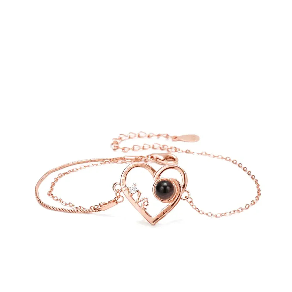 Personalisiertes Armband für Damen Mit Foto darin