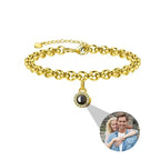 Personalisiertes Armband für Damen Mit Foto verziert