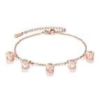 Personalisiertes Armband für Damen Mit rundem Foto