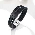 Personalisiertes Armband für Herren aus Leder