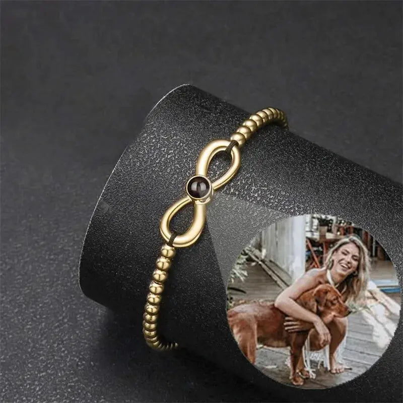 Personalisiertes Armband für Herren Infinity