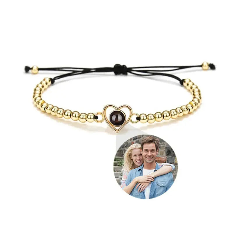 Personalisiertes Armband für Herren mit Fotos