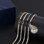 Personalisiertes Armband für Herren Mit Stein und Foto