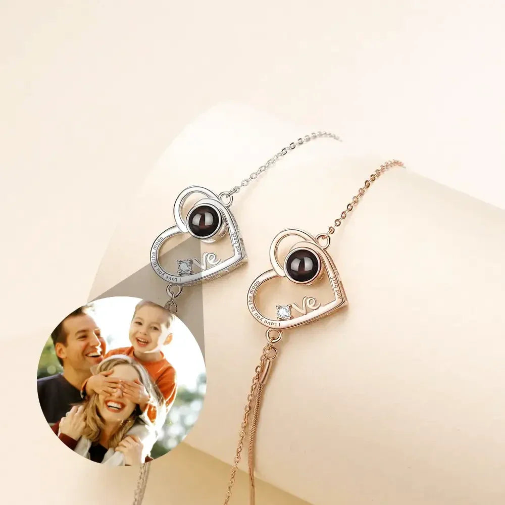 Personalisiertes Armband mit Bild Darin enthalten