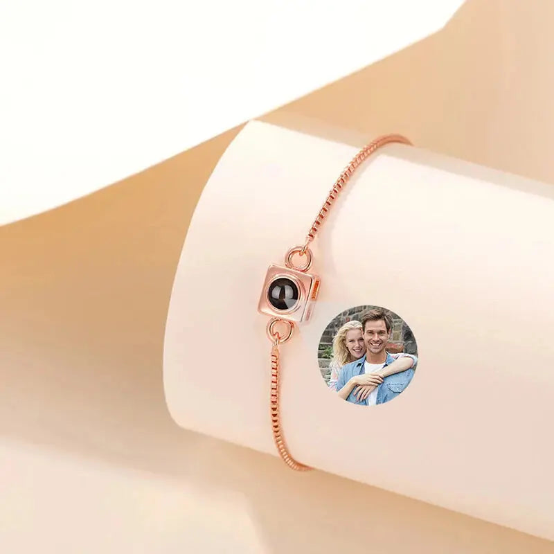 Personalisiertes Armband mit Bild, elegant