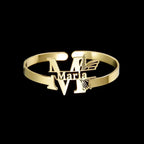 Personalisiertes Armband mit Namen Buchstabe