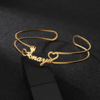 Personalisiertes Armband mit Namen für Frau