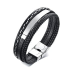Personalisiertes Armband mit Namen Leather for Men