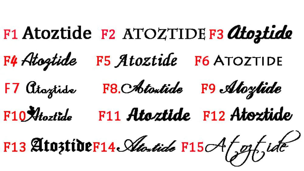 Personalisiertes Armband mit Namen und Stern