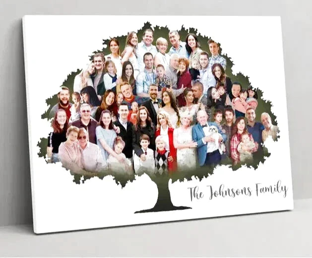 Personalisiertes Familienposter Baum