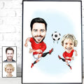 Personalisiertes Familienposter für Kinder