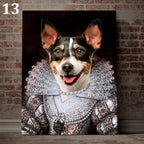 Personalisiertes Familienposter Karikatur Tiere