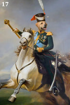 Personalisiertes Familienposter Karikatur Tiere