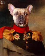 Personalisiertes Familienposter Karikatur Tiere