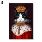 Personalisiertes Familienposter Karikatur Tiere