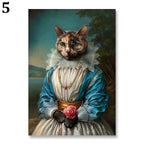 Personalisiertes Familienposter Karikatur Tiere