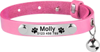 Personalisiertes Katzenhalsband Leder