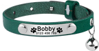 Personalisiertes Katzenhalsband Leder