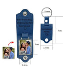 Schlüsselanhänger Personalisiert aus Leder