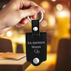 Schlüsselanhänger Personalisiert aus Leder