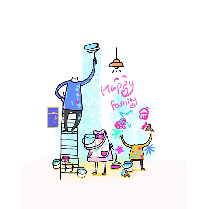 Schlüsselanhänger personalisiert Familie