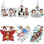 Schlüsselanhänger personalisiert Familie